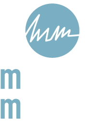 logo Massimo Morgillo scritta bianca
